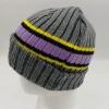 Wholesale cheap winter beanie hats knit rib