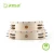 Import Wholesale cheap Wooden drum percussion instruments free sample double row tambourine from China