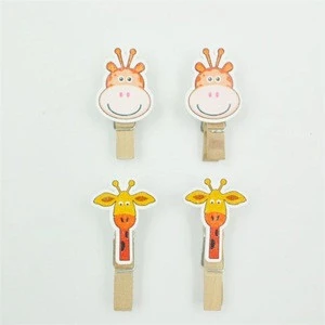 wholesale China manufacturer mini painted wooden clothes pegs for craft