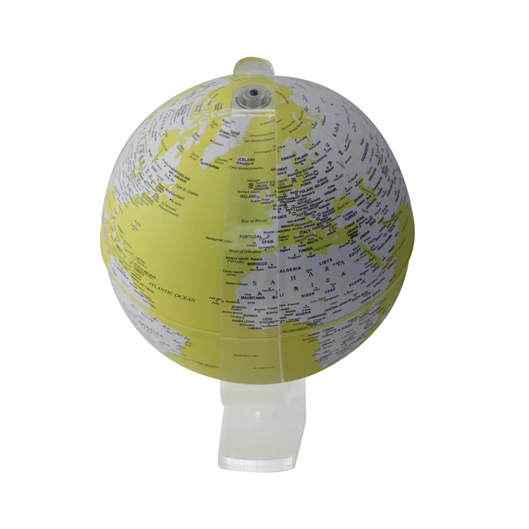 Wholesale Classic Decorative Desktop Rotating Globes Geographic Teaching Interactive World Map Globe 17inch