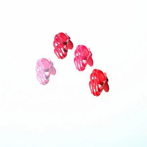 Wholesale colorful plastic bow hair claw clips cute  cheap baby hair accessories for children