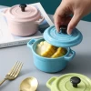 Wholesale cookware kitchen household color mini casserole, cheap ceramic casserole for restaurant