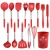 Import Wholesale Cookware Silicone Rubber Cooking Utensils Kitchen Accessories Set from China