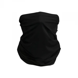 Wholesale Cool Neck Tube sports Customize manufacturer black Solid Color elastic face cover scarf mask Bandana
