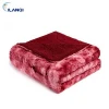 Wholesale Double Layer Thick Cozy Plush And Sherpa Fleece Winter Blanket Throws