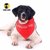 Wholesale  Embroidered Custom Pet  Dog Scarf Bandana With Logo