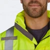 wholesale factory fluorescent road clothing reflective high visibility traffic police jacket