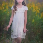 Wholesale Girls Dress Summer Children Fashion Lace Princess Kid Girl Baby Dress
