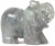 Import wholesale hand carved Synthetic malachite stone small Elephant  Malachite Gemstone Elephant Healing  Statue Figurine Crafts from China