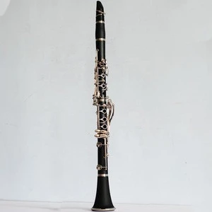 Wholesale Hard rubber nickel plated 18 key Bb clarinet