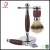 Import Wholesale high-end badger hair metal handle shaving brush set,mens shaving kit from China