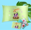 Wholesale High Quality 100% Silk  Custom Printing Kids Toddler Pillowcase Zipper Pillow Cases