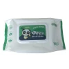Wholesale high quality cotton soft care baby skin cleaning wet tissue wipe
