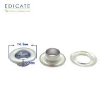 Wholesale high quality custom banner curtain round metal brass eyelets