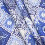 Wholesale High Quality 100% Polyester Stretch Fabric Customized Digital Print Bags Garments Sleepwear Girls Organic Feature