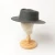 Import wholesale high quality pure color 100% wool children kids fedora hats from China