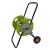 Import Wholesale Hose Reel Traditional Garden Irrigation Metal Pipe Hose Reel Cart Two Wheels from China