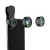 Import Wholesale Mobile Phone Lenses 3 in1 Fish Eye Wide Angle Camera Lenses With Universal Clip Use from China