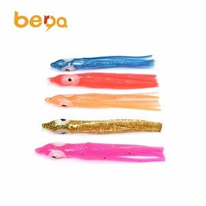 Wholesale Octopus Cheap Rubber Soft Squid Bait Inkfish Fishing Lure