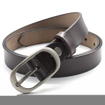 Wholesale Pin Buckle Fashion Brand Classic Woman Genuine Leather Belt