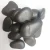Import wholesale Polished black river stone pebble for garden decoration from China