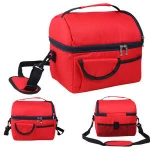 Wholesale polyester girls ice picnic ladies custom cooler bag women insulated lunch box bag for adults