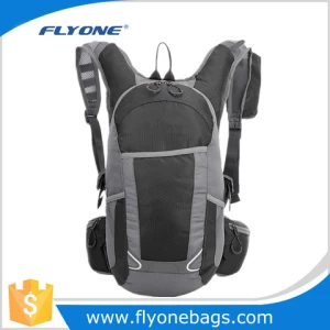 Wholesale polyester running cycling sport hydration backpack with 2L water bladder