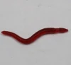 wholesale simulation earth worm red worms artificial soft fishing lure