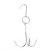 Import Wholesale Stainless Steel swivel meat hook hooks for hanging meat sausage  ( A007) from China
