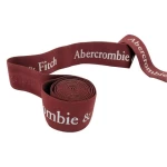 Wholesale wide colorful elastic band/decorative bra straps webbing