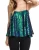 Import Wholesale Womens Spaghetti Adjustable Strap Sequin Long Length Cami Tank Tops Sexy Camisole from China