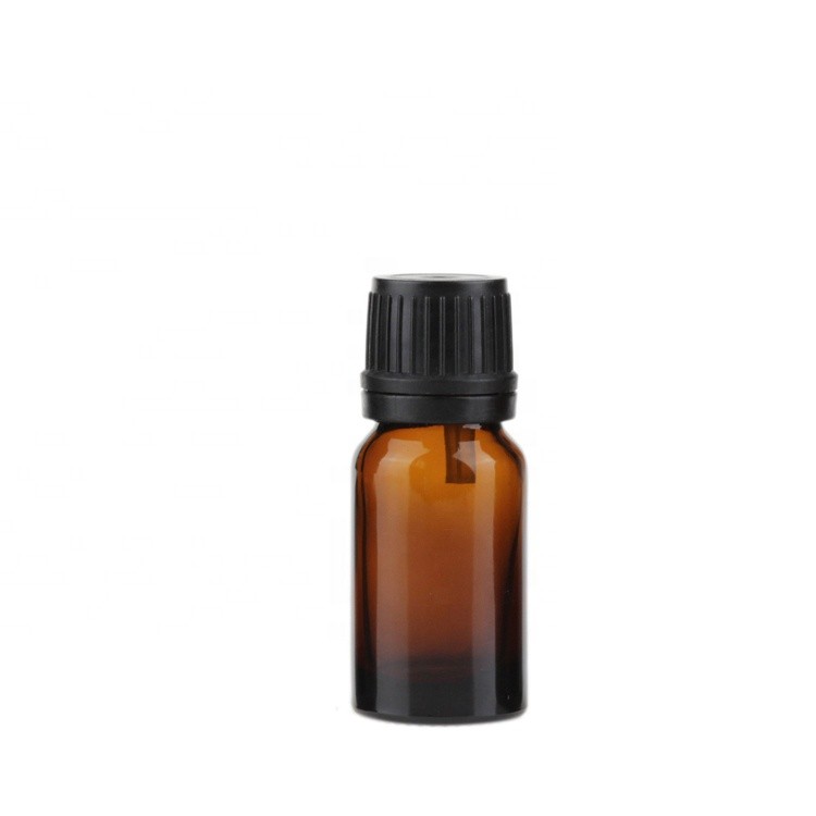 Wholesale10ml amber engine oil bottle Essential oil glass bottle with Euro dropper cap