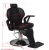 Import wholesales best quality comfortable classic style black barber chair with footrest recinling  use for salon Furniture WL-B187 from China