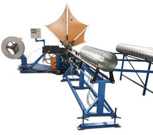Widely Used HVAC Spiral duct machine pipe making machine exported to Thailand