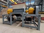 widely used in soft materials like plastic bags fishing nets fabrics textiles fibers rolling shear type shredder