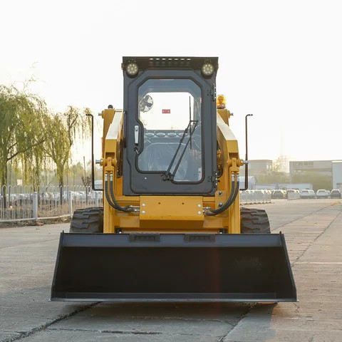 Wifi Skid steer attachment rock crusher high quality crawler skid steer loaders