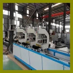 Window door machine Three head PVC profile welder / Plastic door window making machine