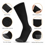 Winter Ski Riding Climbing Thermal Boot Rechargeable Battery Powered Foot Warmers Heating Socks