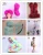Import winter womans ladies faux fur snow boots and matching bag fur hand bands n boots set all colors from China