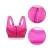 Import women fitness sport bra comfortable wireless sport bra with zipper closure adjustable straps yoga bra from China