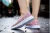 Import Women  Walking Woven Elastic Shoes from China