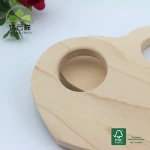 Wooden baby teether Maple wood teether