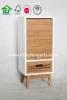 Wooden cabinet with 1 drawers for living room