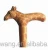 Import Wooden Carved Walking Stick handicraft carving wood animal walking cane from China