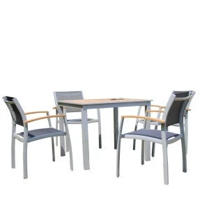 Wooden slip table and chair restaurant furniture set