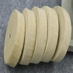 wool felt polishing pads