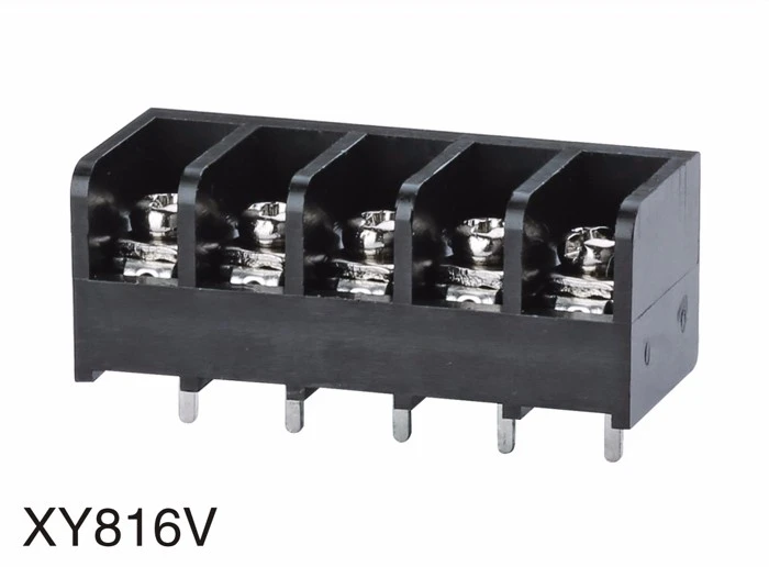 XINYA Panel Mounted pitch 6.35mm barrier terminal block screw terminal blocks