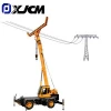 XJCM brand new products with  mobile crane classis Lifting wire cable erecting crane