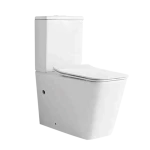 Yida Foshan Watermark Dual Flush 3 / 4.5 L Two Piece Rimless Design Direct Flush Water Saving Toilet Seat For Hotel Project
