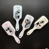 Yiwu Factory New Design Easy Carrying Comb Mini Square Hair Extension Tangle Hair Brush for Women Gift